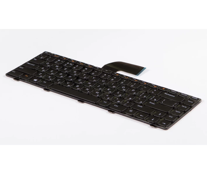 Фото - клавіатура для ноутбуків Клавіатура для ноутбука DELL Vostro 3550 Black, RU чорна рамка