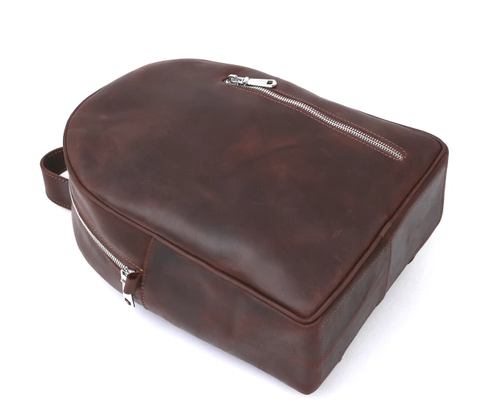 Фото - Рюкзаки Шкіряний жіночий рюкзак SHVIGEL 21х28х9 см Коричневий