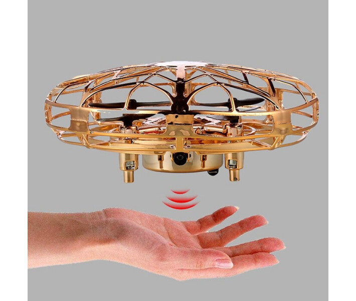 Фото - радіокеровану іграшку Літаюча іграшка Electronic Fly Topblade з керуванням жестами (Золотий)