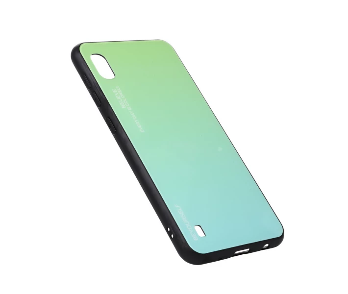Фото - чохол для смартфону Панель Gradient Glass BeCover для Samsung Galaxy M10 2019 SM-M105 Green-Blue (703869)