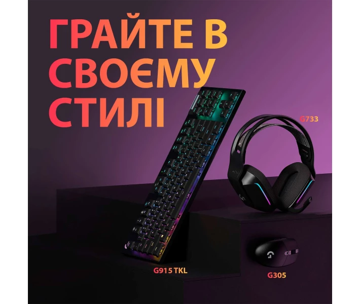 Фото - мишку для ноутбука Миша ігрова бездротова Logitech G305 Wireless Black (910-005282)