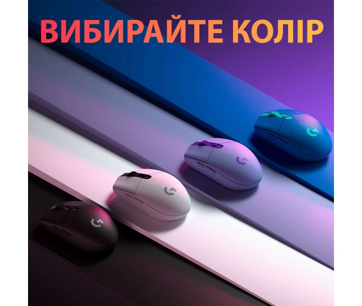 Фото - мишку для ноутбука Миша ігрова бездротова Logitech G305 Wireless Black (910-005282)