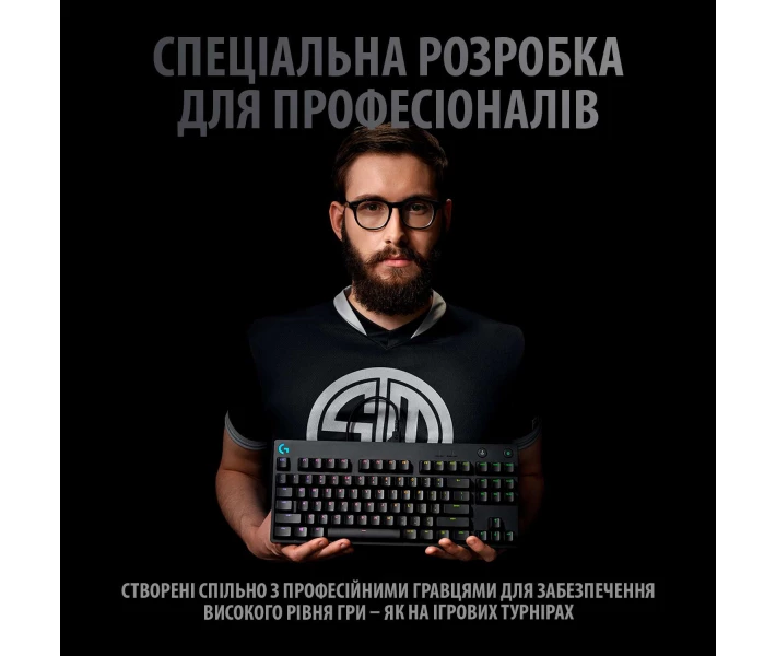 Фото - клавіатуру Клавіатура ігрова Logitech G PRO Mechanical Gaming US Black USB (920-009392)