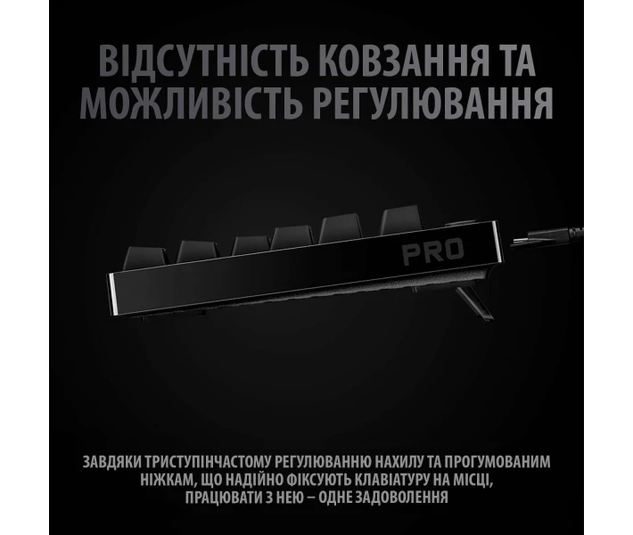Фото - клавіатуру Клавіатура ігрова Logitech G PRO Mechanical Gaming US Black USB (920-009392)