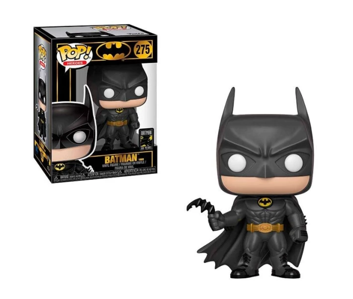 Фото - фігурки ігрові, персонажі мультфільмів Фігурка Funko Бетмен 1989 Batman 1989 80th Anniversary ДС Комікс 9,6 см 37248