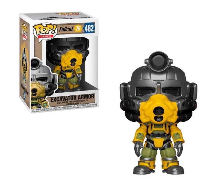 Фото - фігурки ігрові, персонажі мультфільмів Фігурка Funko Силова Броня Excavator Power Armor Fallout 76 (Ексклюзив) 39038