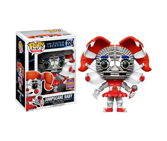 Фото - фігурки ігрові, персонажі мультфільмів Фігурка Funko Бейбі Жахлива Jumpscare Baby П'ять Ночей у Фредді (Ексклюзив) 9,6 см 15103