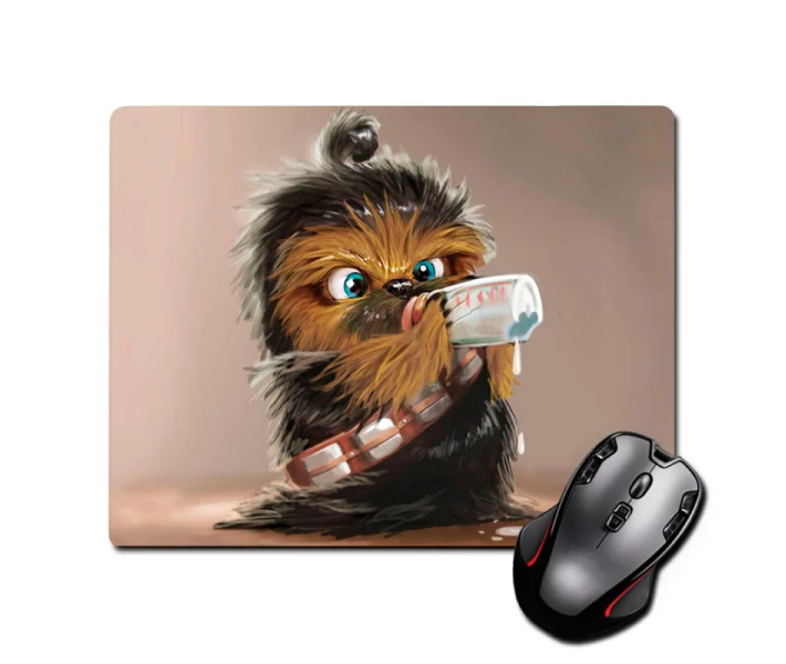 Фото - килимок для мишки Ігрова поверхня Чубакка Зоряні Воїни Chewbacca Star Wars 220 х 180 мм (1216)