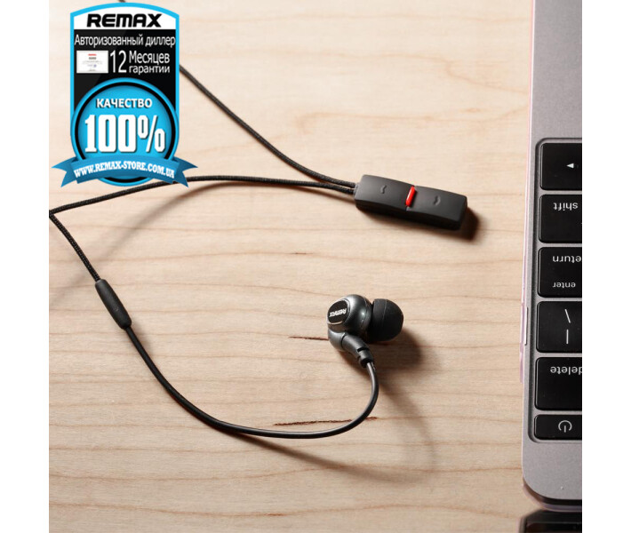 Фото - навушники Бездротові навушники REMAX Bluetooth 4.1 Sporty RB-S8 для спорту