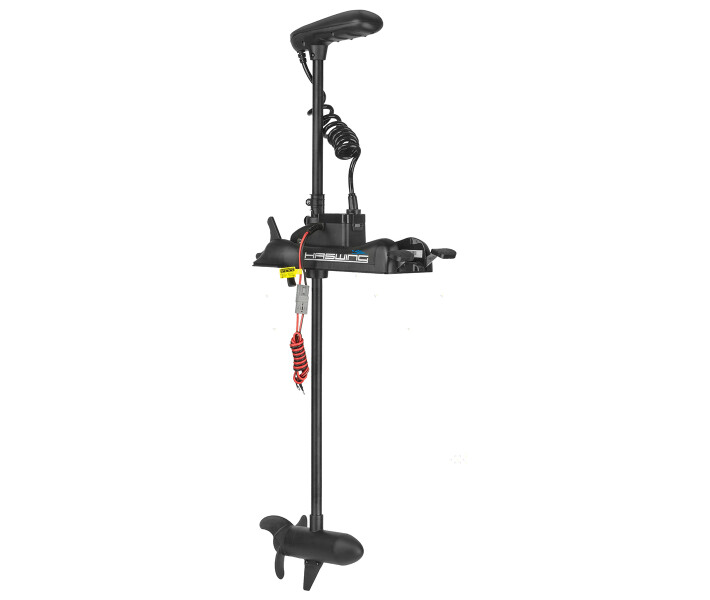 Фото - Мотор для човна Човновий електромотор Haswing Cayman B 55Lbs GPS чорний 12В носовий