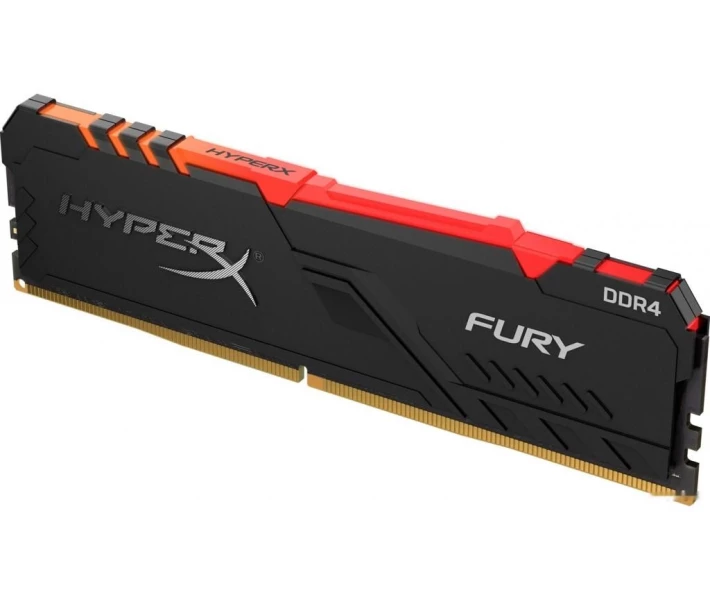 Фото - оперативну пам'ять Оперативна пам'ять Kingston HyperX Fury RGB (HX437C19FB3A/8)