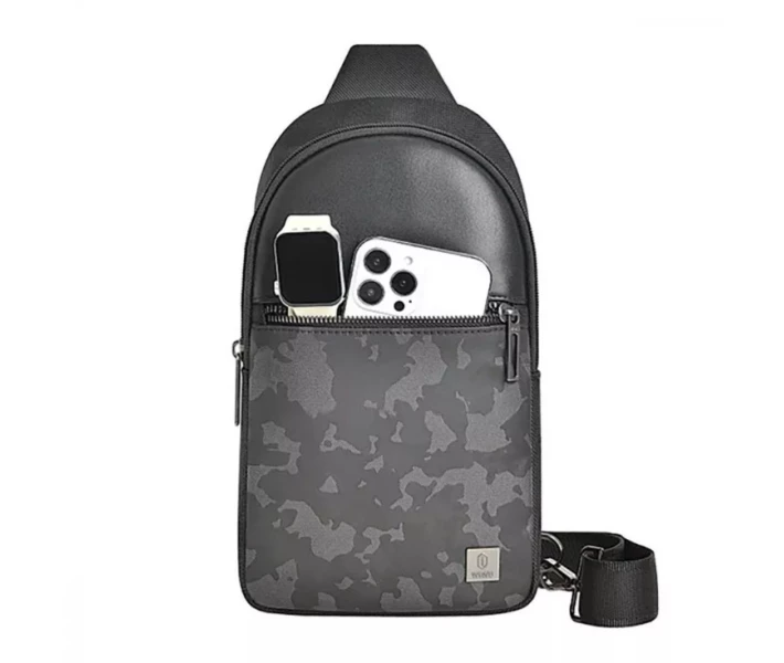 Фото - чоловічу сумку Сумка-кроссбоді вологостійка WIWU Salem Crossbody black