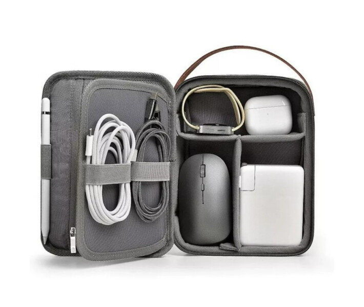 Фото - чоловічу сумку Сумка-кроссбоді органайзер WIWU Minimalis Travel Pouch gray