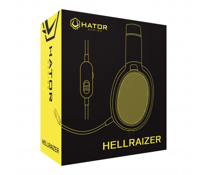 Фото - навушники Гарнітура Hator Hellraizer Black (HTA-812)