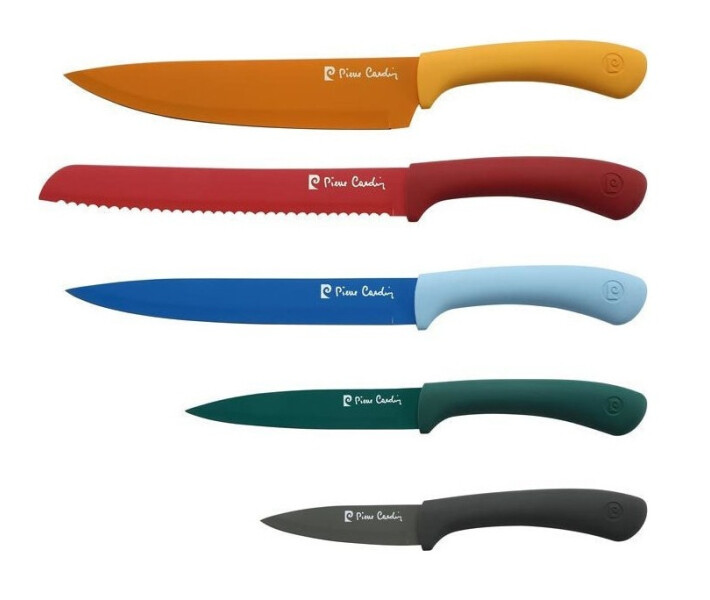 Фото - набор кухонных ножей Набір ножів 5 предметів Bergner Pierre Cardin PC-5253