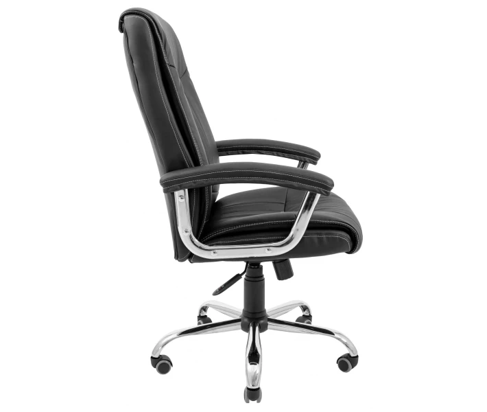 Фото - офісне крісло Офісне крісло керівника Richman Франкфурт Флай 2230 Хром М1 Tilt Чорне