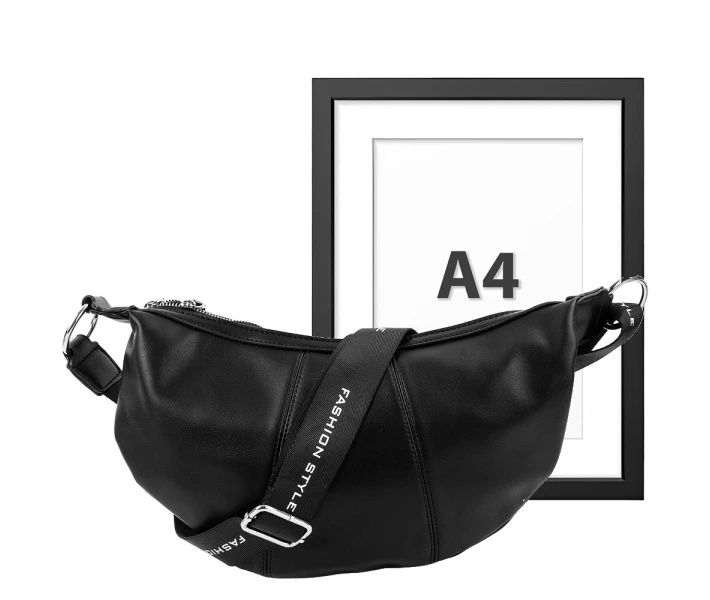 Фото - жіночу сумку Женская повседневная сумка 34х20х2 см Valiria Fashion Черный
