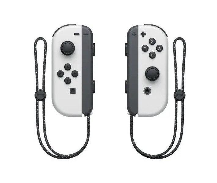 Фото - ігрову консоль Портативна ігрова консоль Nintendo Switch OLED with White Joy-Con [61042]