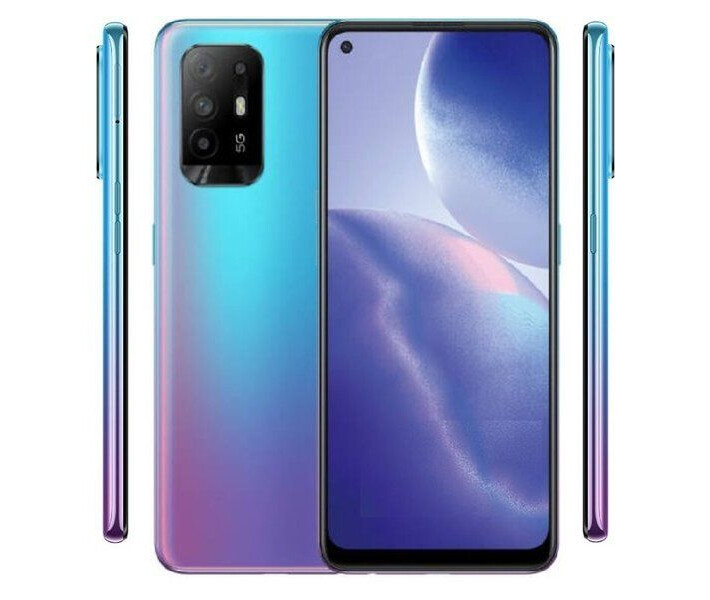 FY　　OPPO Reno5 Смартфон OPPO Reno5 Z 8/128GB (Cosmo Blue) [63338] купити в
