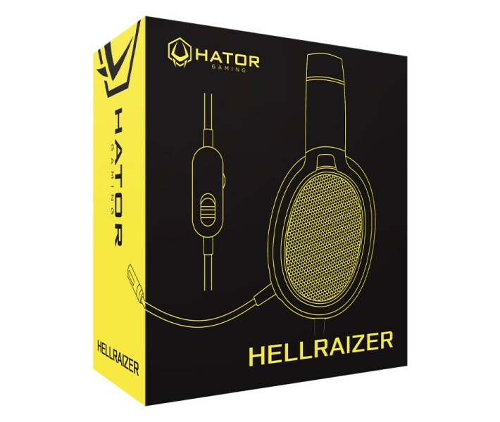 Фото - навушники Навушники HATOR Hellraizer Black (HTA-812) [64408]