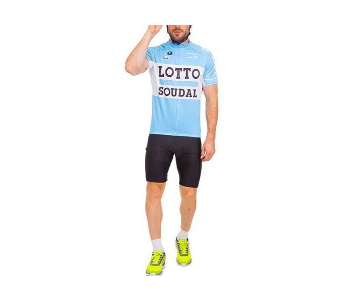 Фото - Велоодяг Велоформа короткий рукав Lotto MS-6819 3XL Синьо-чорний (60429256)