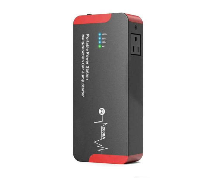 Фото - зарядну станцію TC100 Міні зарядна станція 100Вт\год (Jump Starter пусковий струм 1000А, 12В) AC 220В