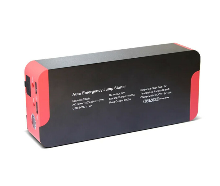 Фото - зарядну станцію TC100 Міні зарядна станція 100Вт\год (Jump Starter пусковий струм 1000А, 12В) AC 220В