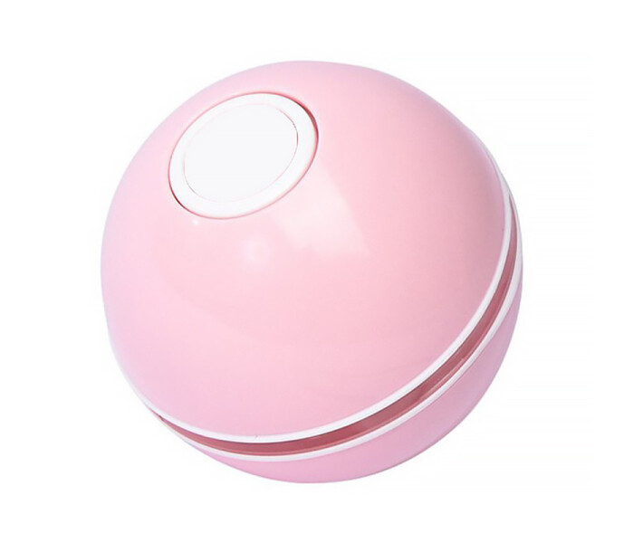 Фото - игрушку для животных Розумна іграшка-тизер Lesko DT411 Pink інтерактивна кулька для кішок світлодіодна з USB