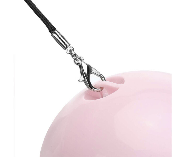 Фото - игрушку для животных Розумна іграшка-тизер Lesko DT411 Pink інтерактивна кулька для кішок світлодіодна з USB