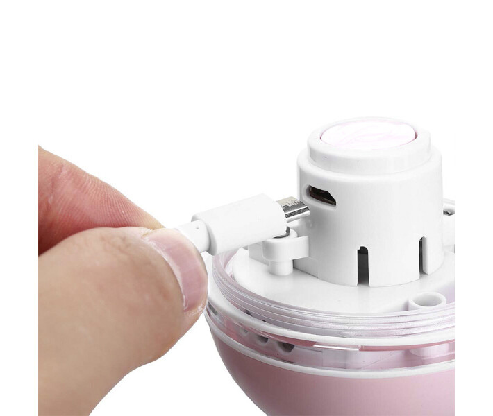 Фото - игрушку для животных Розумна іграшка-тизер Lesko DT411 Pink інтерактивна кулька для кішок світлодіодна з USB