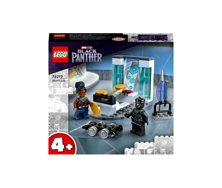 Фото - дитячий конструктор Конструктор LEGO Super Heroes Лабораторія Шурі 58 деталей (76212)