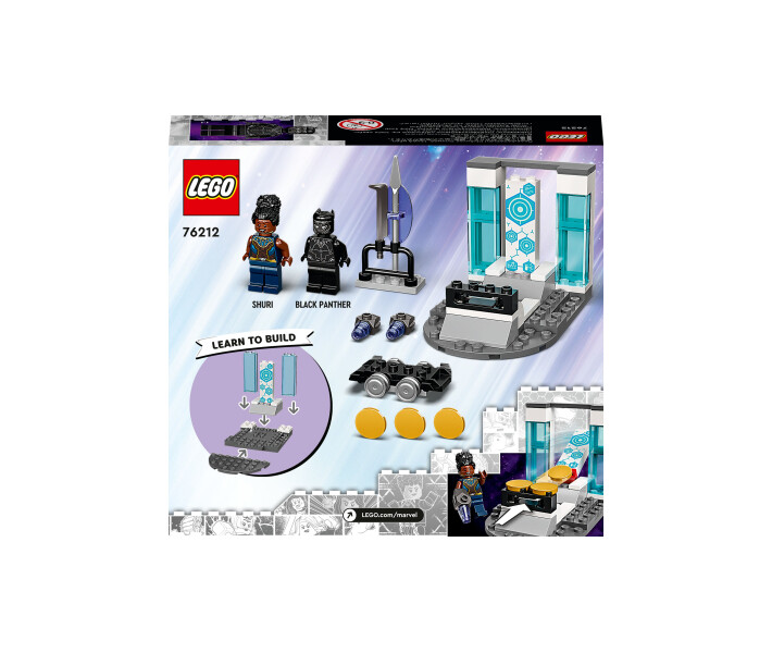 Фото - дитячий конструктор Конструктор LEGO Super Heroes Лабораторія Шурі 58 деталей (76212)