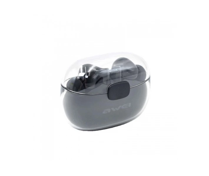 Фото - навушники Бездротові bluetooth навушники awei t52 з сенсорним керуванням (чорний)