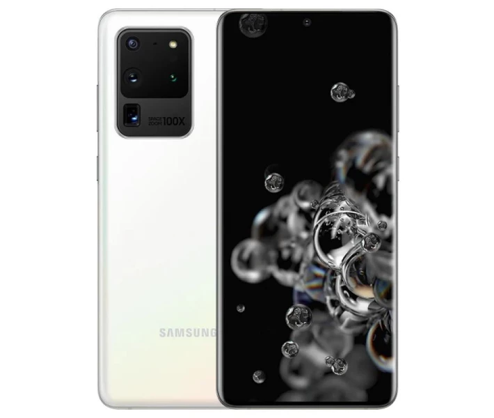 Телефон Samsung Galaxy S20 Ultra 5G SM-G988U White Snapdragon 1