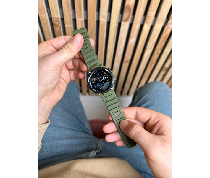 Фото - смарт-годинник Розумні часи Uwatch DT5 Compas Green