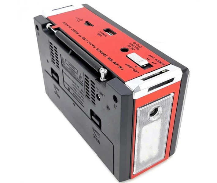 Фото - радіоприймач Радіоприймач портативний Golon RX-381 MP3 USB 3W червоний