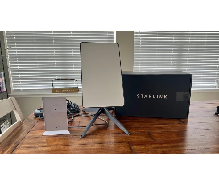 Фото - супутниковий термінал Супутниковий інтернет Starlink Internet Satellite Dish Kit V2 TS (13941-TS)