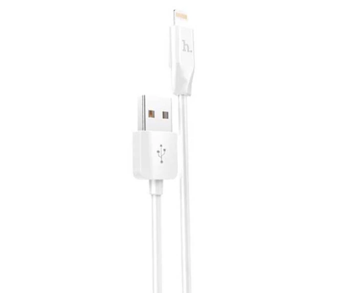 Фото - кабель та перехідник Кабель заряджання HOCO X1 (1M) 2шт для Apple Lightning to USB для iOS пристроїв iPhone/iPad/iPod Білий