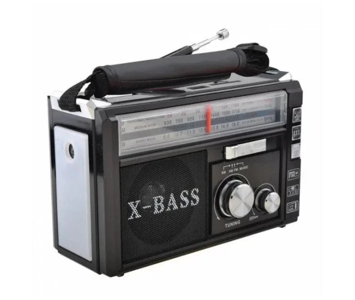 Фото - радіоприймач Радіоприймач ФМ Golon RX-381 MP3 USB з ліхтариком Black (019780)