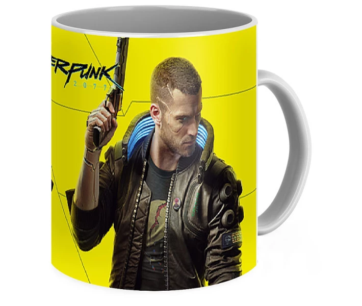 Фото - подарок для геймеров Кухоль GeekLand Cyberpunk 2077 Кіберпанк 2077 персонажі CY 02.576