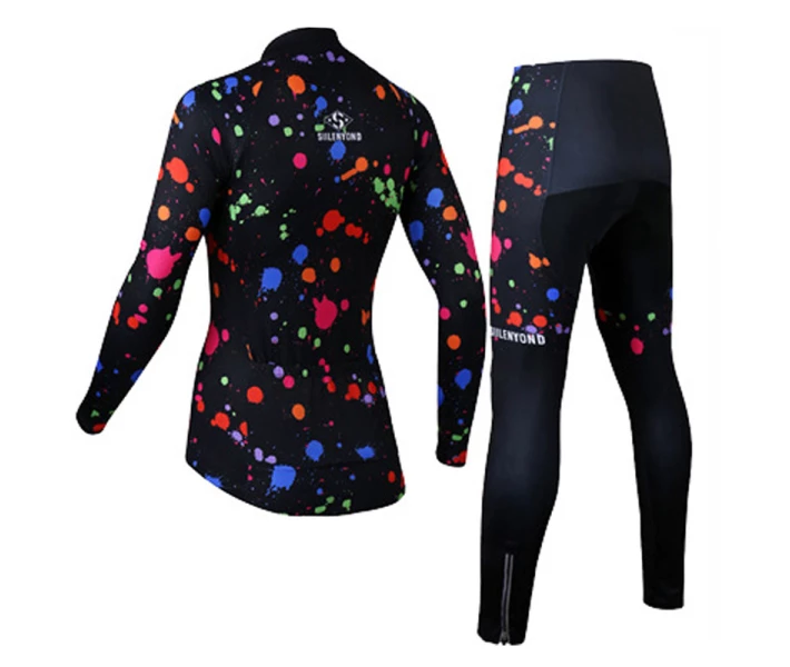 Фото - Велоодяг Вело костюм женский Siilenyond SW-CT-05702 Graffiti 3XL велоодежда кофта+штаны