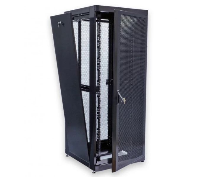 Фото - розподільний щит та шафу Шафа 19" 42U, 800х865 мм (Ш*Г) перфоровані двері (66%) (UA-MGSE4288PB-cms)