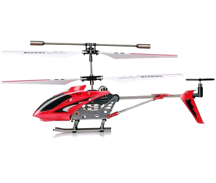 Фото - радіокеровану іграшку Вертоліт Syma S107G на інфрачервоному управлінні з гіроскопом (Червоний)
