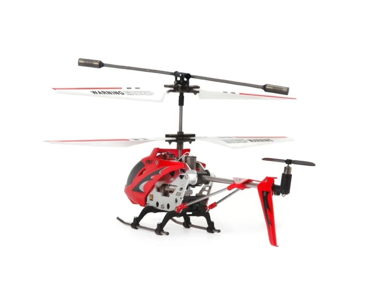 Фото - радіокеровану іграшку Вертоліт Syma S107G на інфрачервоному управлінні з гіроскопом (Червоний)