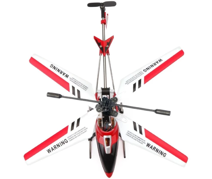 Фото - радіокеровану іграшку Вертоліт Syma S107G на інфрачервоному управлінні з гіроскопом (Червоний)