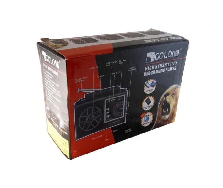 Фото - радіоприймач Радіоприймач колонка MP3 Golon RX-9922UAR