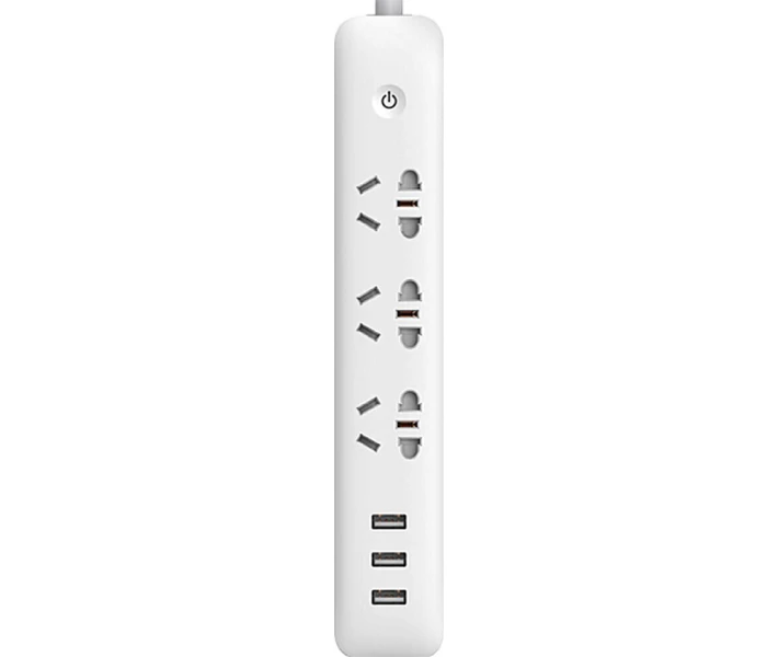 Фото - мережевий фільтр Мережевий фільтр Xiaomi КingMi Power Strip with WiFi (3 розетки, 3 USB) White (QMCXB01ZN)