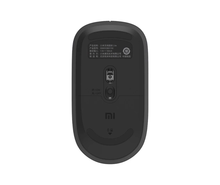 Фото - мишку для ноутбука Миша Xiaomi Mi Wireless Mouse Lite (XMWXSB01YM) Black [49334]