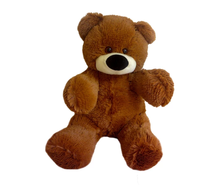 Фото - велику м'яку іграшку М'яка іграшка ведмедик Бублик Alina 70 см Коричневий