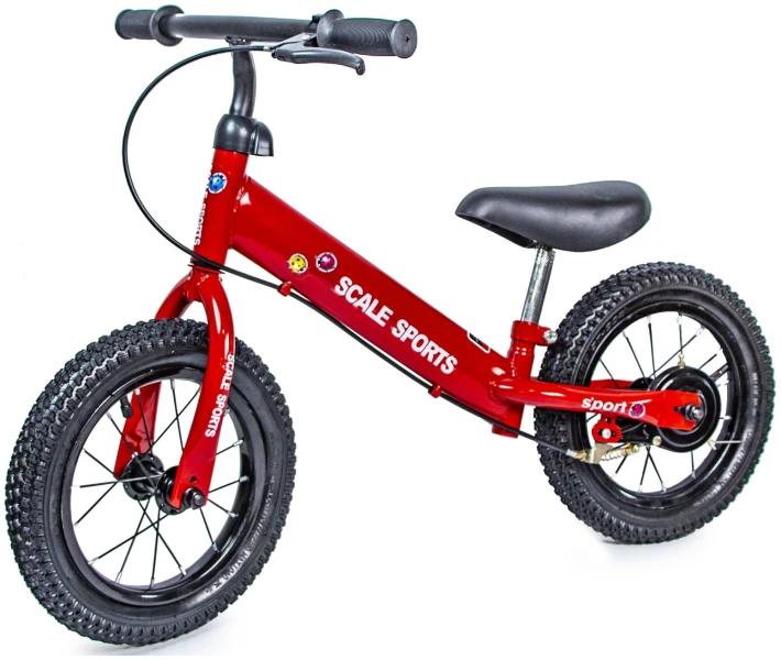 Фото - біговел Велобіг Scale Sports. Red (надувні колеса) 1334775842